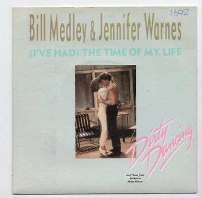 (G437) Bill Medley & Jennifer Warnes, The Time Of My Life - 1987 - 7'' vinyl