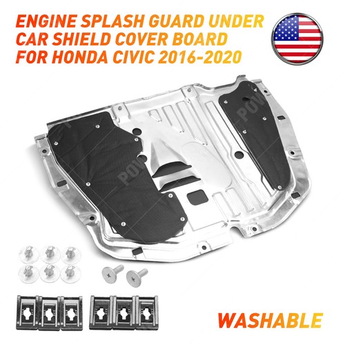 Engine Splash Guard Under Car Shield Cover Board For Honda Civic 20162021 USA eBay