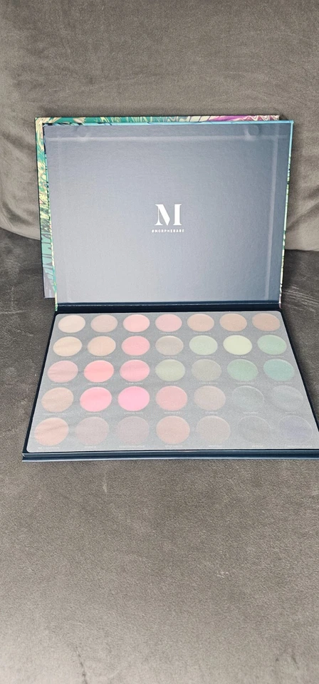 Morphe 35A Up ‘Til Dawn Eyeshadow & Pigment Palette Authentic 35 Shades New BOX - Image 2 of 3