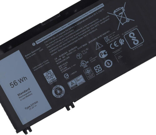 New 33YDH Battery for Dell Latitude 3380 3480 3490 3590 3580 Inspiron 15 17 7000 - Foto 1 di 12