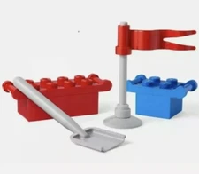 Lego Collection x Target 5 pc Snow or Beach Sand Building Kit In Mesh Bag 