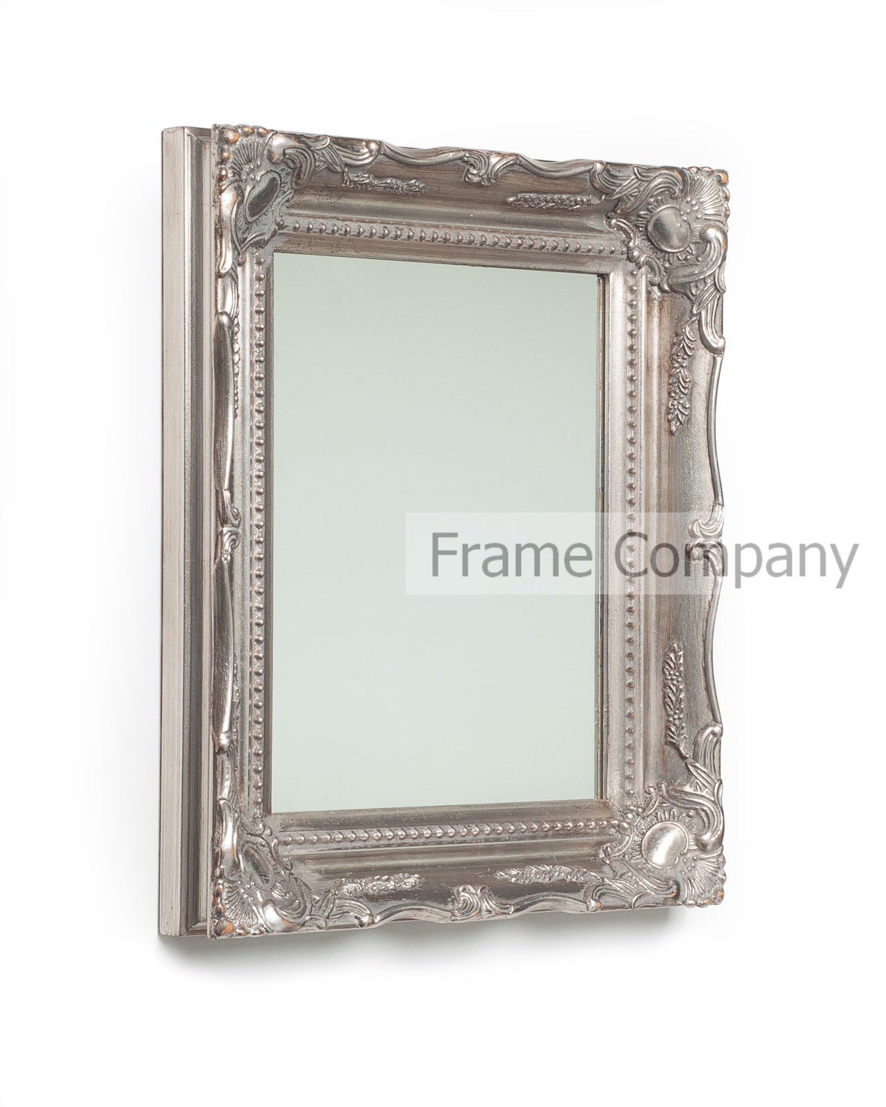 Baroque Swept Ornate Mirror Langley Wooden Classic Vintage Picture