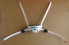 RIDDELL FOOTBALL SPEED FLEX CAM-LOC HARD CUP WHITE CHIN STRAP SIZE MEDIUM