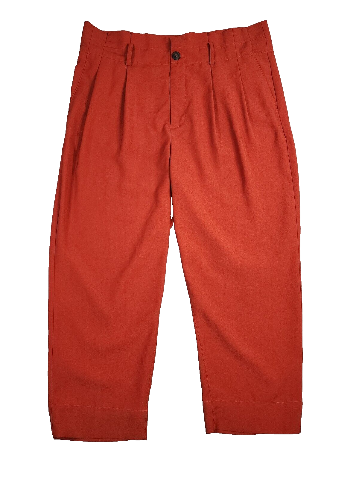 Madewell Pants Women's Rust Colored High Rise Pleated Front Trouser