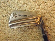 Vintage men right handed regular steel Wilson Staff dynapower single 7