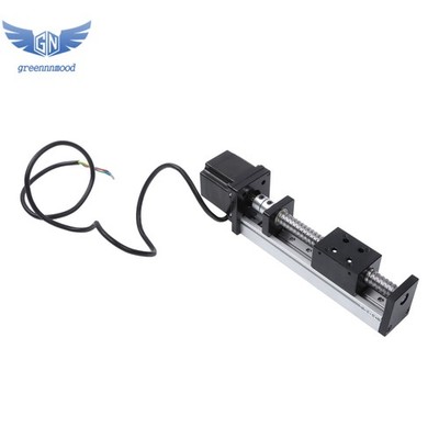 Linear Rail Guide Slide Actuator Nema 23(5756) Motor 100mm Effective Travel Len