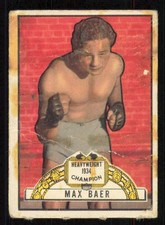 1951 Ringside Boxing 11 Max Baer Heavyweight Champ 1934 G