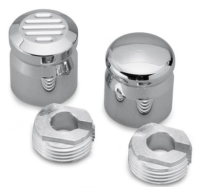 Pro-One Performance Choke Knob Covers - Ball-Milled Motorcycle Street 200220