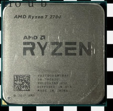 AMD Ryzen 7 2700 Socket AM4 3.2GHz 16M 65W CPU Processor R7 2700  