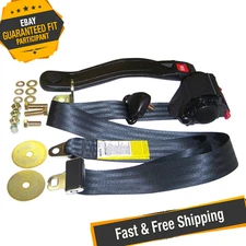 Crown Automotive BELT3B Seat Belt Set for 82-95 Jeep Wrangler YJ/CJ-5/CJ-7/CJ-8