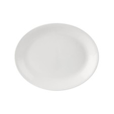 Simply Tableware Oval Plates Multi Size – Vitrified Porcelain Plates Set of 4/6