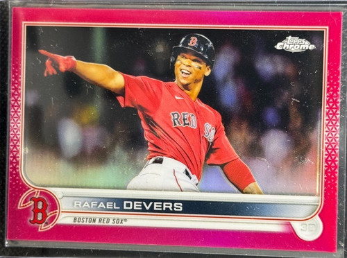 Rafael Devers - 2022 Topps Chrome - #171 Magenta Refractor /399