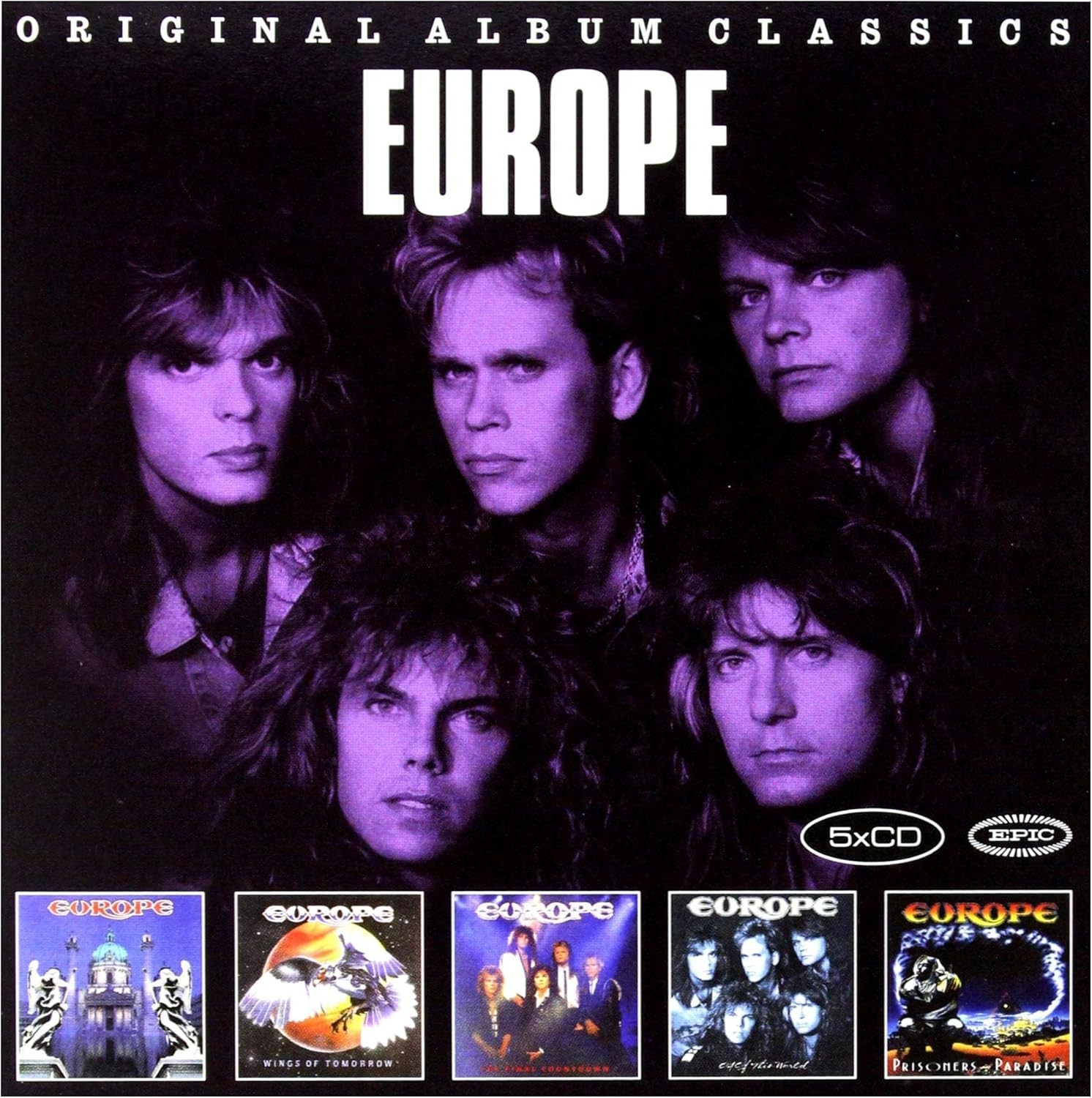 Europe Original Album Classics 5 CD *LIKE NEW*