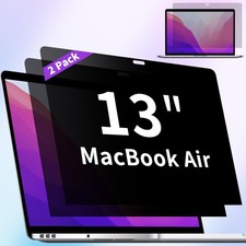 2 PCS Matte Privacy Screen Fits MacBook Air 13 Inch 2018/2019/2020/2021/M1