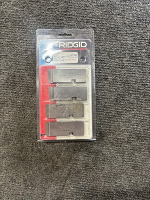 #ad #ad Ridgid 47790 Pipe Dies 1quot; 2quot; NPT Right Hand Stainless Steel High Speed NOS $119.99