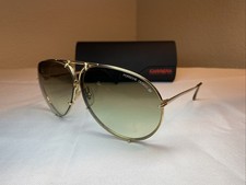 Carrera Porsche Design SHTS3561 Gold Aviator Greenish Gradient Lens Sunglasses
