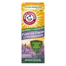 Arm  Hammer Forever Fresh Litter Deodorizer 33 oz   Pet Safe Lavender