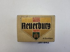 Blechdose Zigarettendose Haus Neuerburg Leer Deko Alt Reklame Werbung #261842