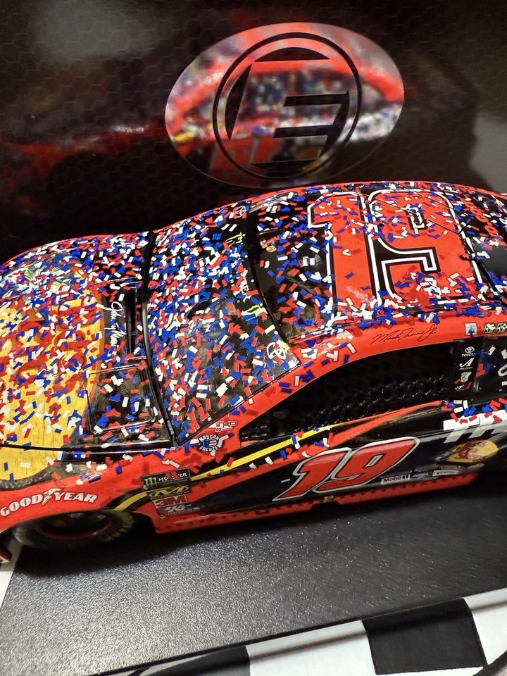 Martin Truex Jr. ELITE #19 Bass Pro Shops 2019 Sonoma Win 1/24 Nascar Diecast - Image 4 of 4