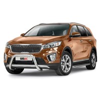 FrontbüGel FrontschutzbüGel FüR Kia Sorento 2015-2018 Mit ABE Silber Rammschutz