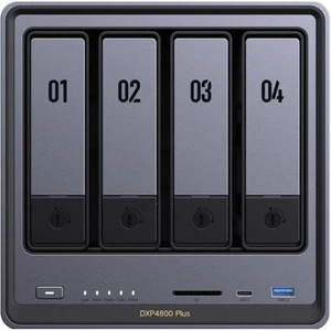UGREEN NASync Plus 4-Bay Bureau NAS, Intel Pentium Gold 8505 5-Core CPU, 8GB DD