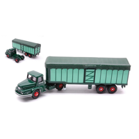 Unic Tracteur & Remorque Cm 24 Scala 1:55 Norev Camion -D- Neues Modell