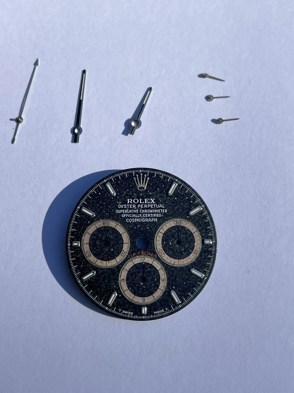 RARE Rolex Stardust Patrizzi Zenith Daytona 16520 Tritium “Inverted 6” +OG HANDS