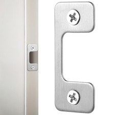  Piastra di chiusura della porta Piastra di riscontro del catenaccio Esterno