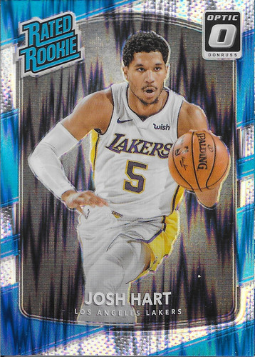 2017-18 Donruss Optic Rated Rookie Shock Josh Hart RC #171 Los Angeles Lakers