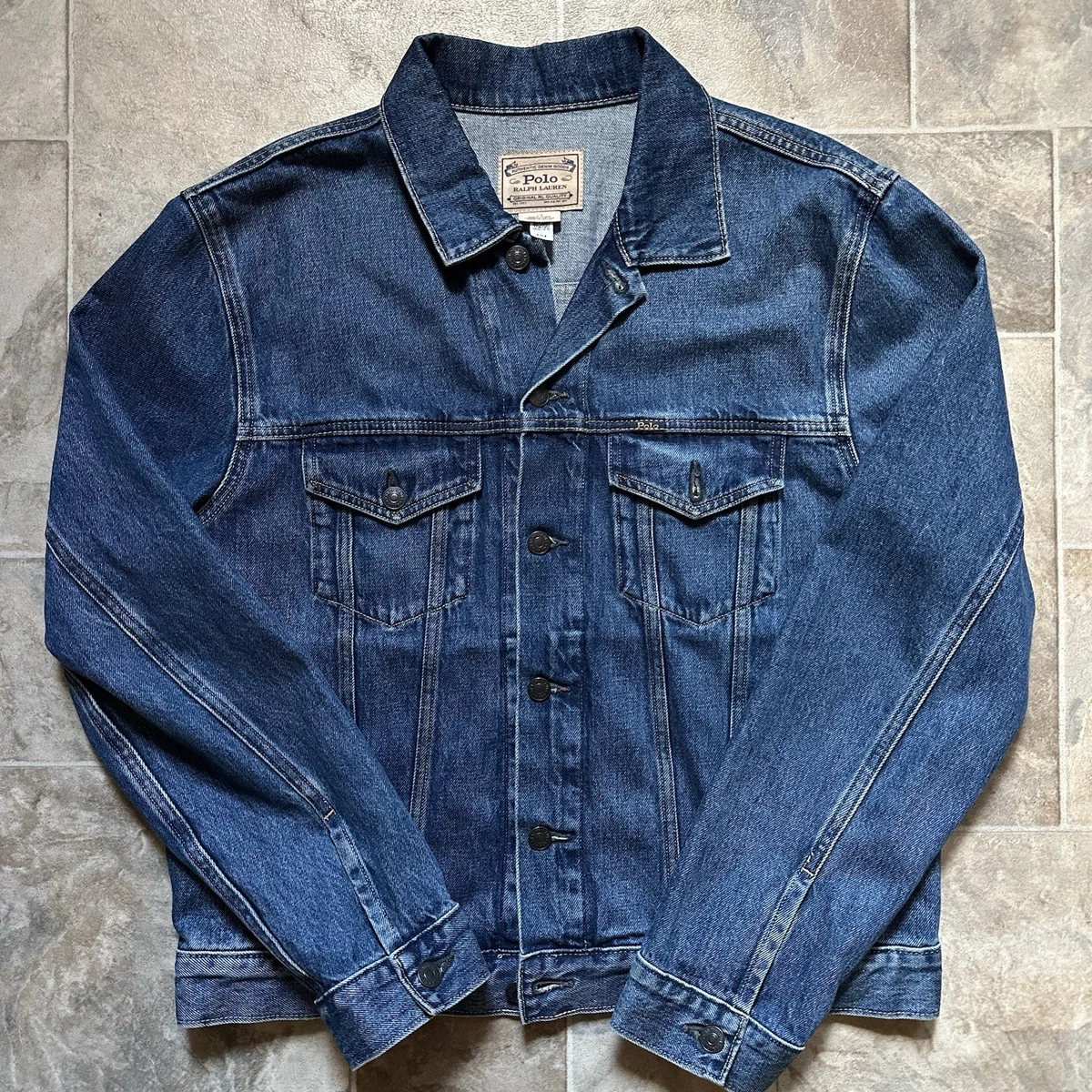 polo ralph lauren jean jacket products for sale | eBay