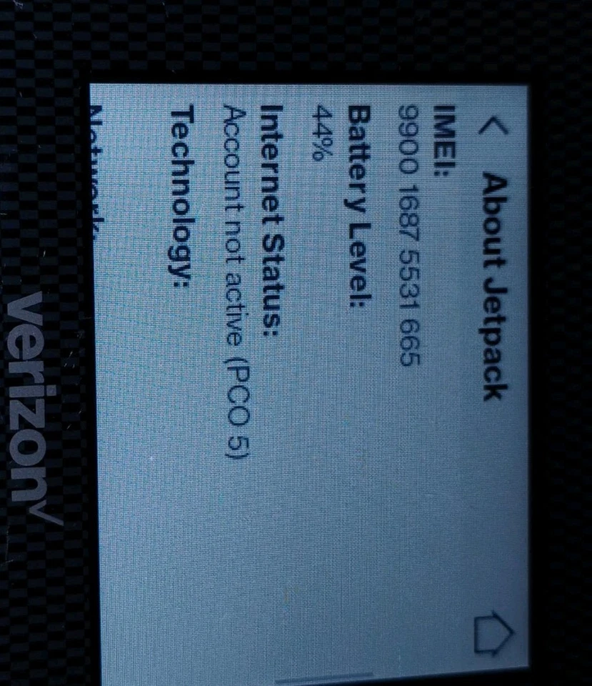 Verizon MiFi 8800L Jetpack 4G LTE Mobile Hotspot Modem Broadband NovAtel w/ Batt - Image 4 of 4