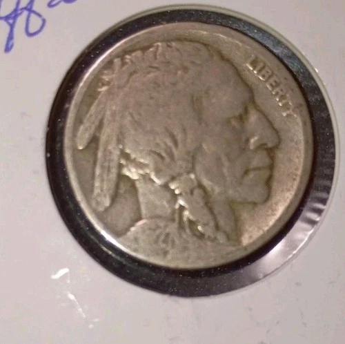 1927-S Buffalo Nickel Circulated VG 5C San Francisco Mint 75% Copper 25% Nickel