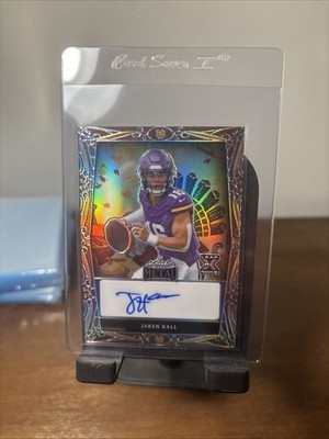 2023 Leaf Metal Thanksgiving Edition - Autographs Jaren Hall #TBA-JH1 Turkey /64