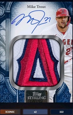 ➡️DIGITAL CARD ⬅️ ICONICMIKE TROUT TOPPS BUNT 2025