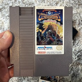 The Magic of Scheherazade &ndash; 1989 Vintage Nintendo NES Game CIB