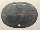 Germany identity plate Erkennungsmarke Zn 30 Cie Transmissions Nachrichten