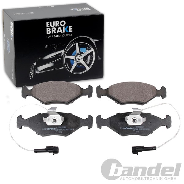 Eurobrake BremsbelÄGe Satz Vorderachse Passend FÜR Fiat Palio Bremsen |-image