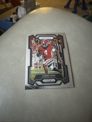 James Cook 2024 Panini Prizm Draft Picks #11 Georgia Bulldogs