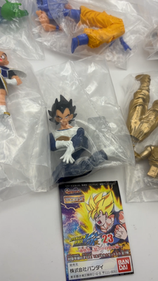 2009 HG 23 Vintage Dragon Ball Z Set of 7 Gashapon Toy Bandai