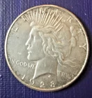 1928-S Peace Dollar Circulated