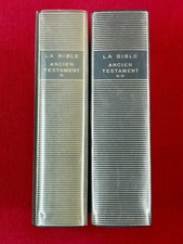La Bible Ancien Testament Tomes I & II - Gallimard La Pléiade 71/72