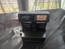 Vintage Polaroid One Step Close Up Instant Film Camera With Strap - Untested