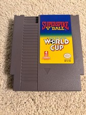 NES Super Spike V'Ball World Cup Nintendo 1989 Tested Working