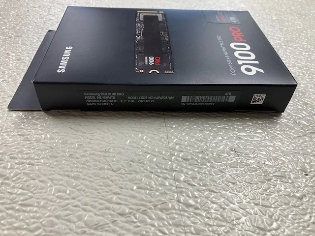 🚀 Samsung 9100 Pro 4TB NVMe M.2 PCIe 5.0x4 SSD – 14,800MB/s Read – New Sealed U - Image 3 of 4