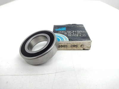 *** General Bearing 6005 2RS E Deep Groove Ball Bearing 25 mm Bore
