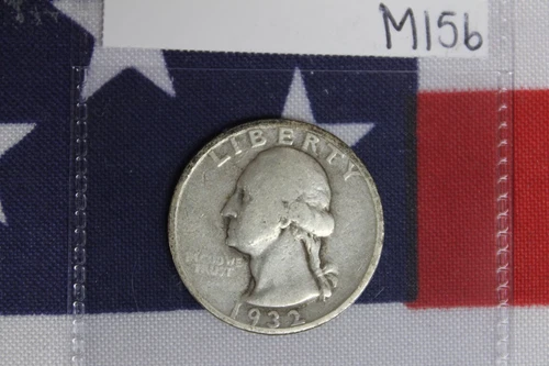 1932-S Silver Washington Quarter - Very Good Condition (M156)