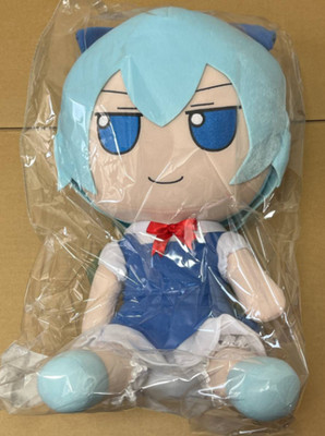 Gift Touhou Project Cirno Plush Doll Deka Fumo Cirno EX17 Ver. 1.5 Anime 70cm