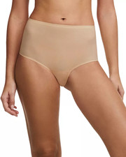 NEW  22 CHANTELLE INTIMATES SOFT STRETCH HIGH WAIST BRIEFS ULTRA NUDE OS
