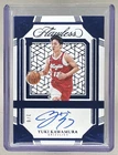 Yuki Kawamura 2024 Panini Flawless Blue Framework Auto /8
