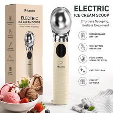 4-in-1 Electric Ice Cream Scoop With Adjustable Heating Functions With Led Us
